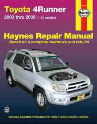 Kniha Toyota 4Runner 2003 To 2009 Tim Imhoff