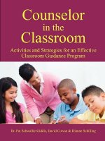 Carte Counselor in the Classroom, Activities and Strategies for an Effective Classroom Guidance Program Pat Schwallie-Giddis