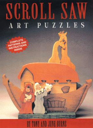 Книга Scroll Saw Art Puzzles Tony Burns
