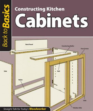 Livre Constructing Kitchen Cabinets: Straight Talk for Today's Woodworker Fox Chapel Publishing