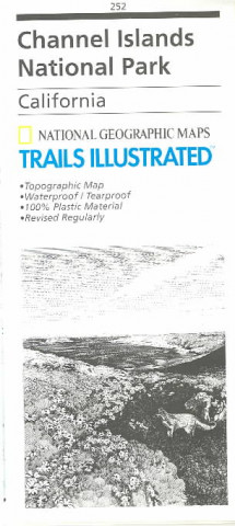 Knjiga Trails Illustrated - National Parks Map-Channel Islands - Nat'l Parks Trails Illustrated