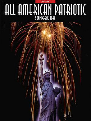 Könyv All-American Patriotic Songbook John Haag