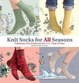 Kniha Knit Socks for All Seasons [With Booklet] Stephanie Van Der Linden