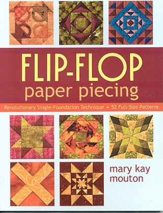 Carte Flip-flop Paper Piecing Mary Kay Mouton