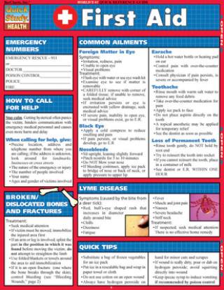 Kalendar/Rokovnik First Aid BarCharts Inc