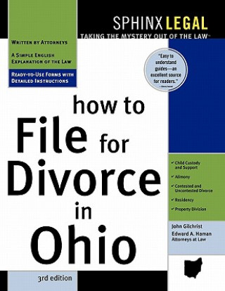 Buch How to File for Divorce in Ohio, 3e John Gilchrist