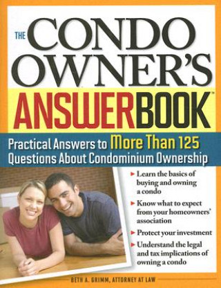Carte The Condo Owner's Answer Book Beth A. Grimm