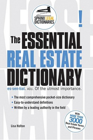 Carte The Essential Real Estate Dictionary Lisa Holton