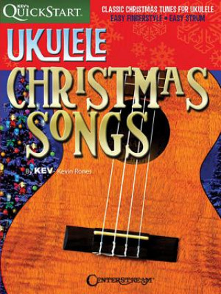 Livre Ukulele Christmas Songs Kevin Rones