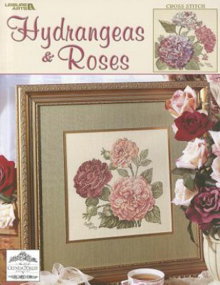 Book Hydrangeas & Roses: Cross Stitch Glynda Turley