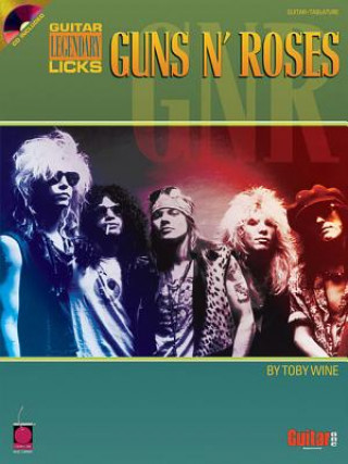 Kniha Guns N' Roses: Guitar Legendary Licks Wine Toby