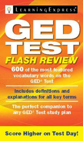 Könyv GED Test Flash Review Learning Express LLC