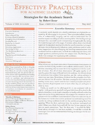 Könyv Strategies for the Academic Search: Issue 5 Robert Secor