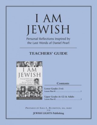 Carte I Am Jewish Teacher's Guide Jewish Lights Publishing