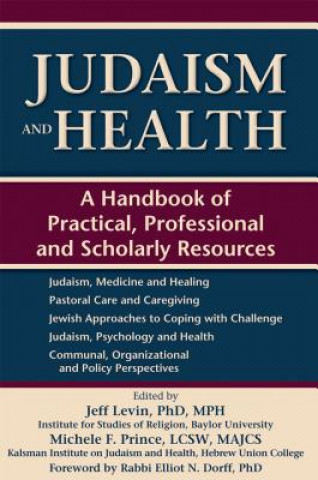 Carte Judaism and Health Levin Phd Jeff