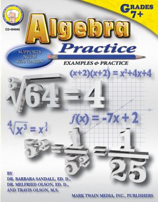 Carte Algebra Practice Middle/Upper Grades Barbara R. Sandall
