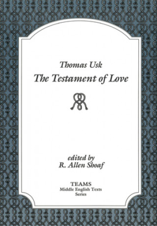 Kniha Testament of Love Thomas Usk