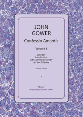 Książka Confessio Amantis, Volume 3 John Gower