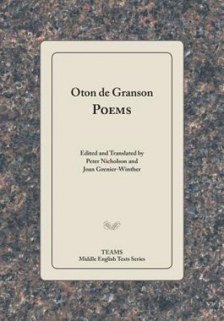 Книга Oton de Granson, Poems Oton De Granson