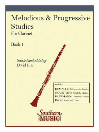 Книга MELODIOUS & PROGRESSIVE STUDIES BOOK 1 David Hite