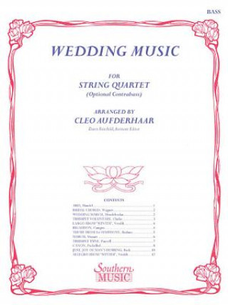 Kniha Wedding Music for String Quartet Cleo Aufderhaar
