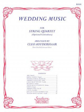 Buch Wedding Music for String Quartet Cleo Aufderhaar