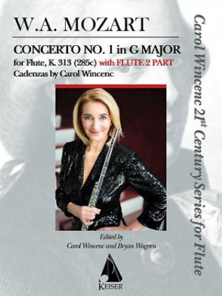 Carte Concerto No. 1 in G Major for Flute, K. 313: With Flute 2 Part Wolfgang Amadeus Mozart