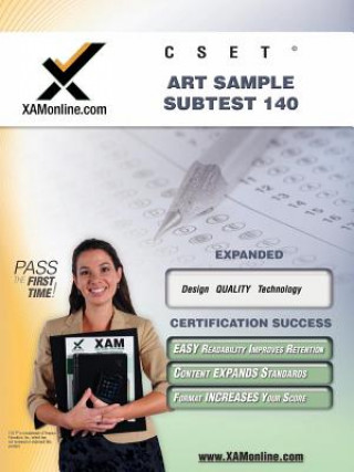 Könyv Cset Art Sample Subtest 140 Teacher Certification Test Prep Study Guide Sharon Wynne