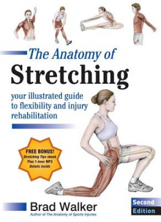 Book The Anatomy of Stretching: Your Illustrated Guide to Flexibility and Injury Rehabilitation Brad Walker