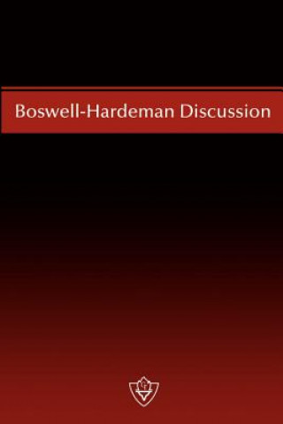 Carte Boswell-Hardeman Discussion N. B. Hardeman