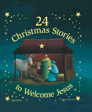 Könyv 24 Christmas Stories to Welcome Jesus Eric Puybaret