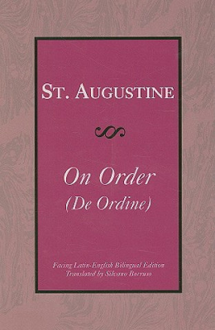 Knjiga On Order St Augustine