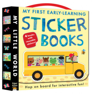 Kniha My First Early-Learning Sticker Books Jonathan Litton