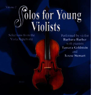 Hanganyagok Solos for Young Violists, Vol 2: Selections from the Viola Repertoire Barbara Barber