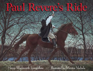 Carte Paul Revere's Ride Henry Wadsworth Longfellow