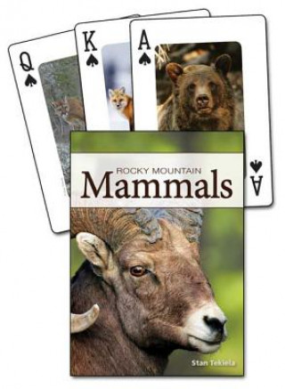Joc / Jucărie Mammals of the Rocky Mountains Playing Cards Stan Tekiela