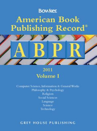 Könyv American Book Publishing Record Annual 2 Vol Set 2010 