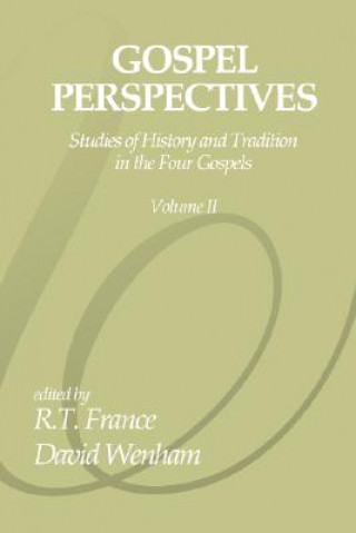 Kniha Gospel Perspectives, Volume 2: Studies of History and Tradition in the Four Gospels R. T. France