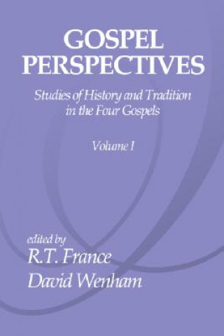 Książka Gospel Perspectives, Volume 1: Studies of History and Tradition in the Four Gospels R. T. France