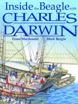 Книга Inside the Beagle with Charles Darwin Fiona Macdonald