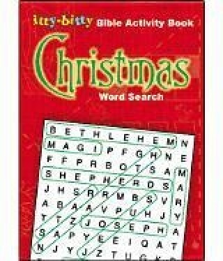 Libro Itty Bitty Christmas Word Search 6pk: Coloring and Activity Book Warner Press