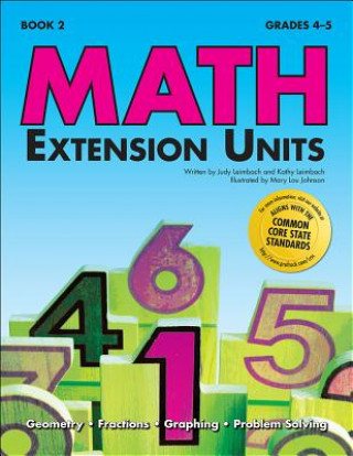 Książka Math Extension Units Judy Leimbach