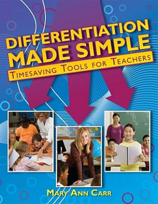 Könyv Differentiation Made Simple Mary Ann Carr