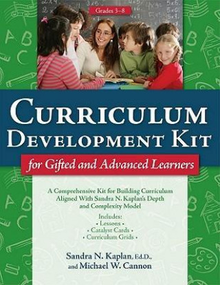 Livre CURRICULUM DEVELOPMENT KIT FOR GIFT Sandra N. Kaplan