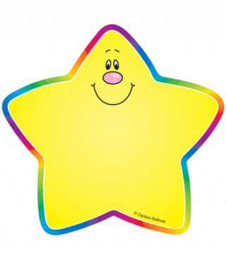 Kniha Stars Mini Cut-Outs Carson-Dellosa Publishing