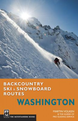 Carte Backcountry Ski & Snowboard Routes: Washington Martin Volken