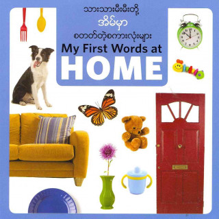 Kniha My First Words at Home (Burmese/Eng) Star Bright Books