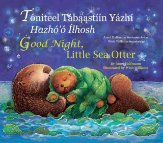 Carte Good Night Little Sea Otter (Navajo/English) Janet Halfmann