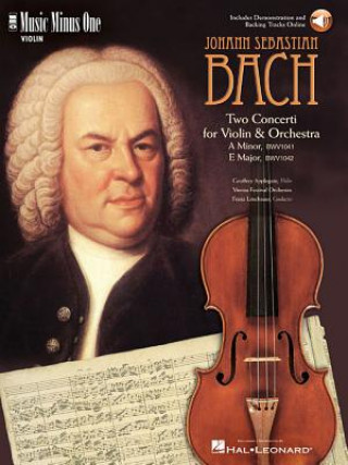 Kniha J.S. Bach - Violin Concerto No. 1 in a Minor, Bwv1041; Violin Concerto No. 2 in E Major, Bwv1042 Johann Sebastian Bach