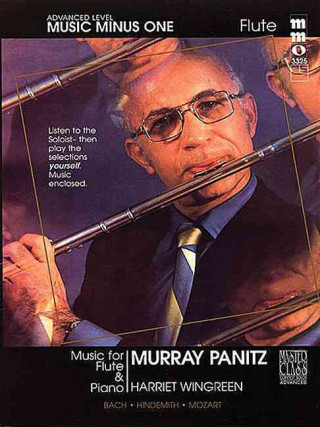 Kniha Advanced Flute Solos - Volume 1 Murray Panitz